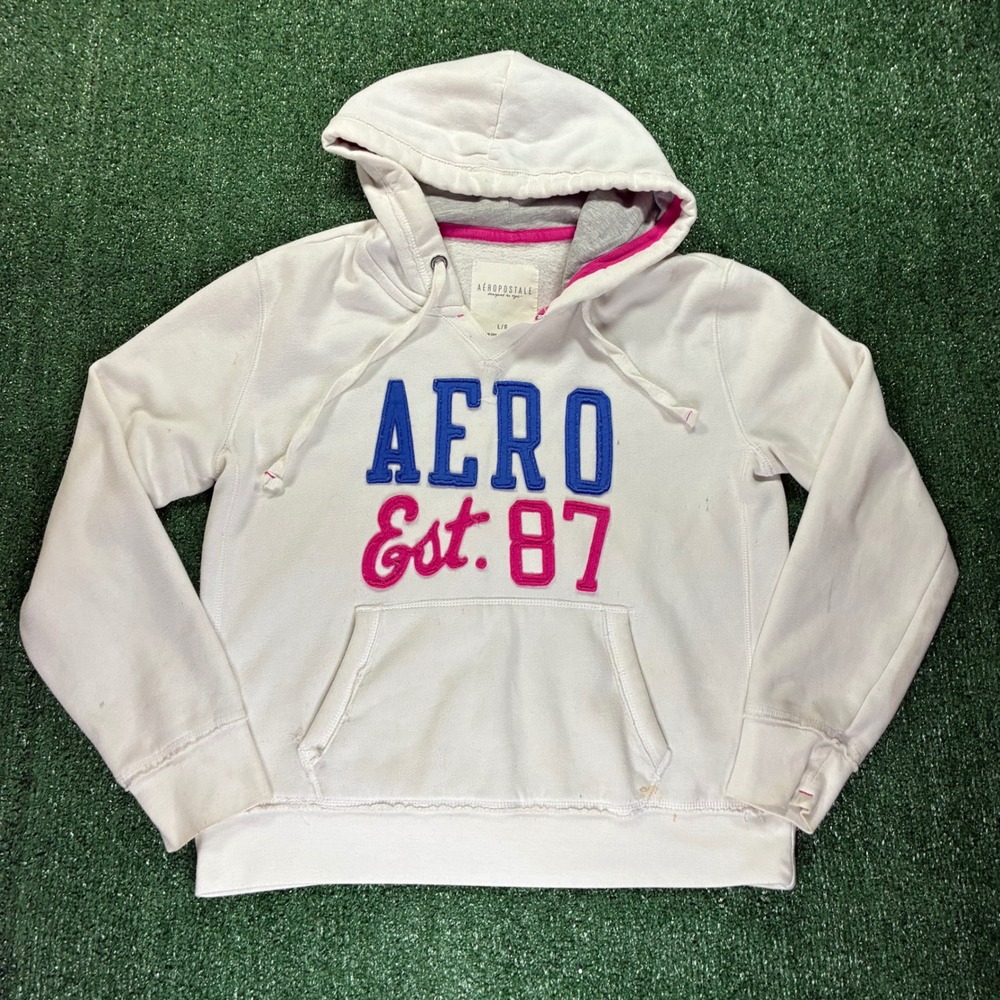 Y2K Embroidered Aeropostale‎ Surf Hoodie